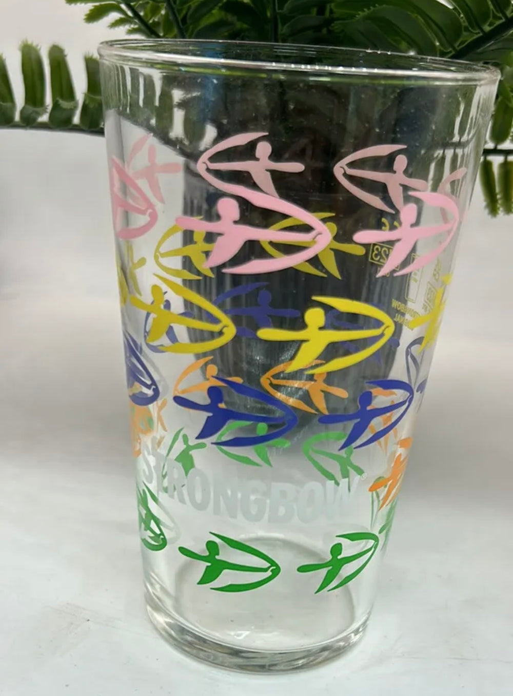 1 x new strongbow M23 nucleated pint glass