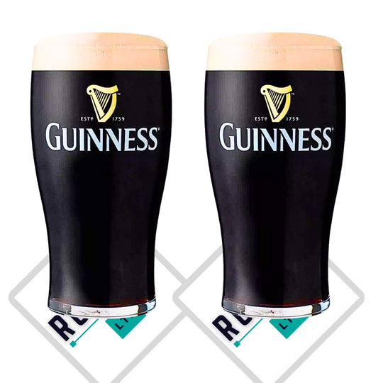 1x Guinness Tulip 20oz Pint Glass