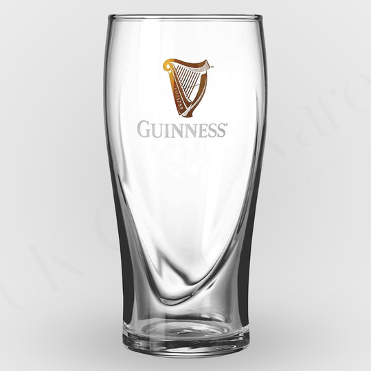 1x Guinness Tulip 20oz Pint Glass