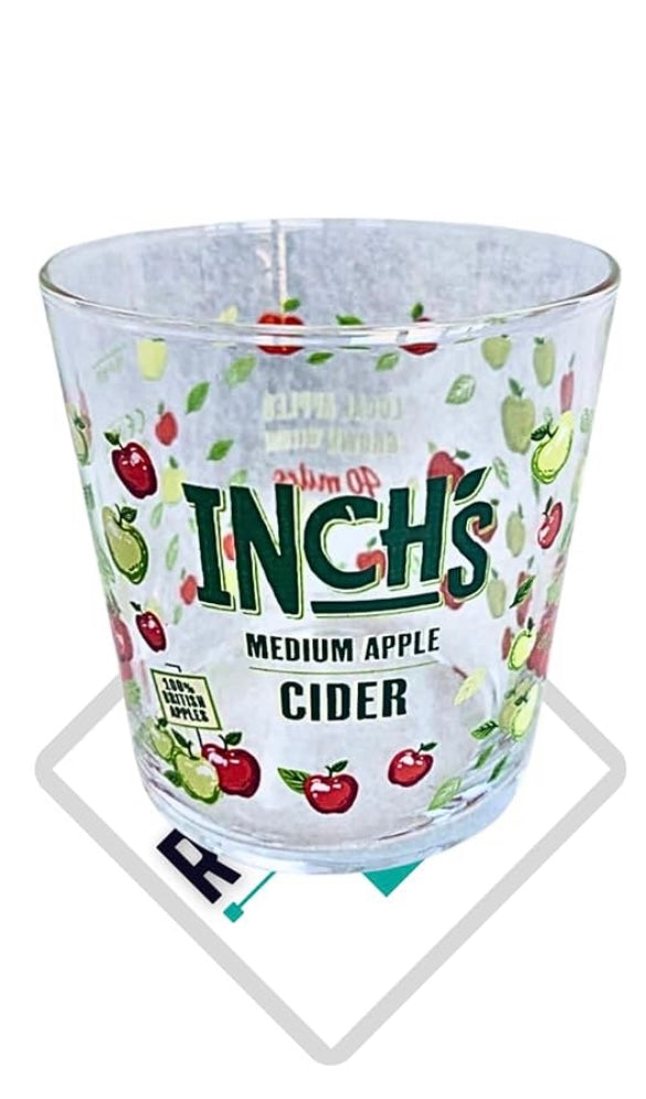 1 x Inch’s nucleated half pint apple cider glass