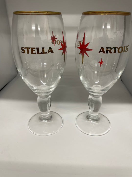 Stella M21 20oz nucleated pint glass - newest design