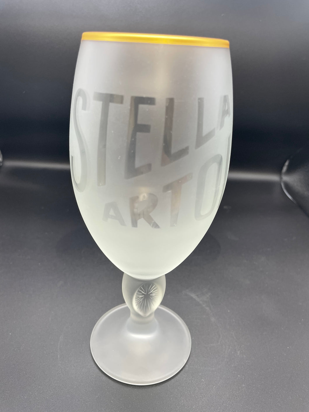 Stella 33cl frosted glass
