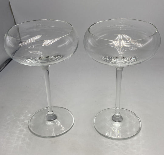 1 X Bespoke Champagne Saucer Martini 200ml Clear Cocktail Glass