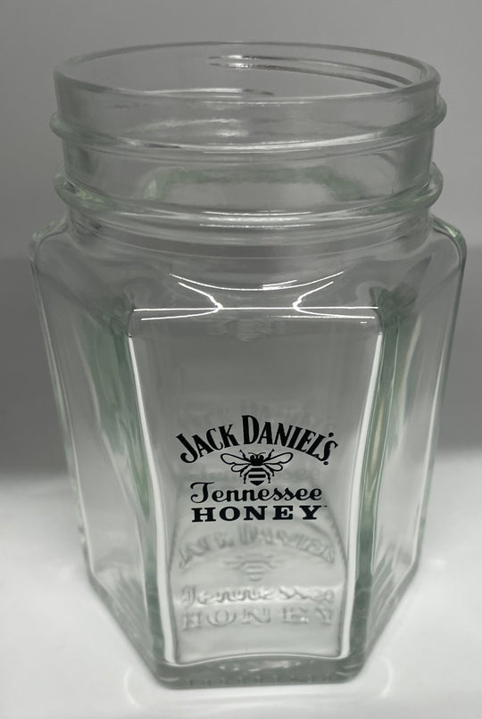 Jack Daniels Tennessee honey mason jar glass