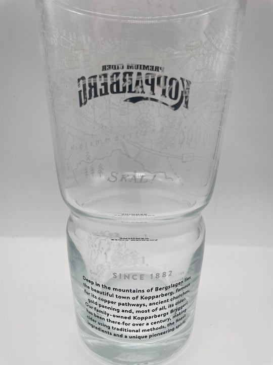 Kopparberg 20oz LIMITED EDITION CIDER pint glass