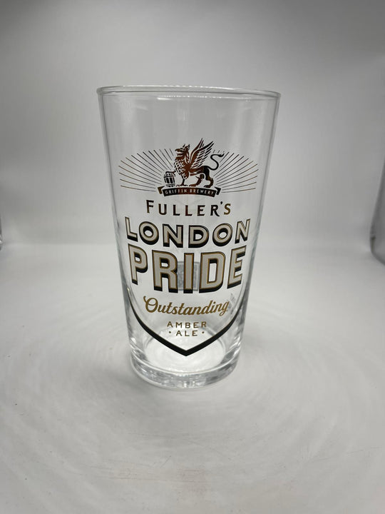 London pride 20oz pint glass