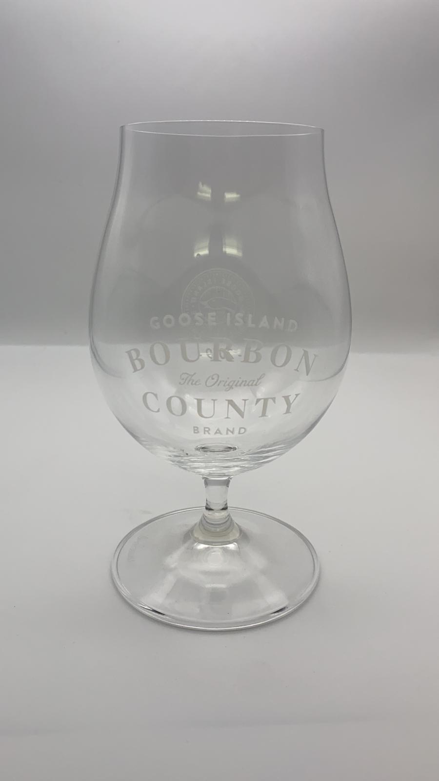 Goose island bourbon county stout premium glass
