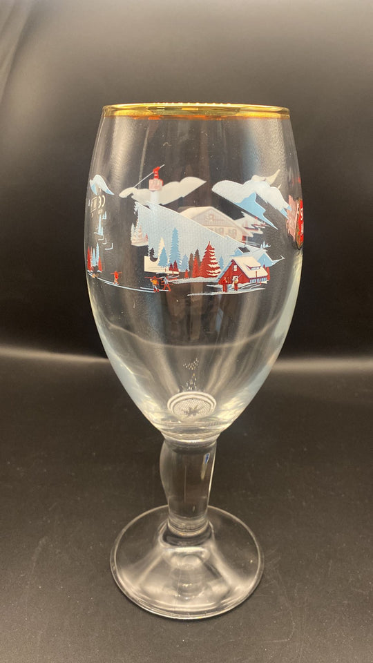 STELLA ARTOIS pint GLASS CHRISTMAS EDITION