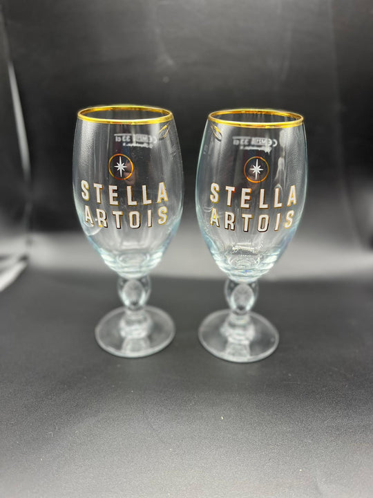 1 x rare Stella Artois heritage 33cl glass (style 1)