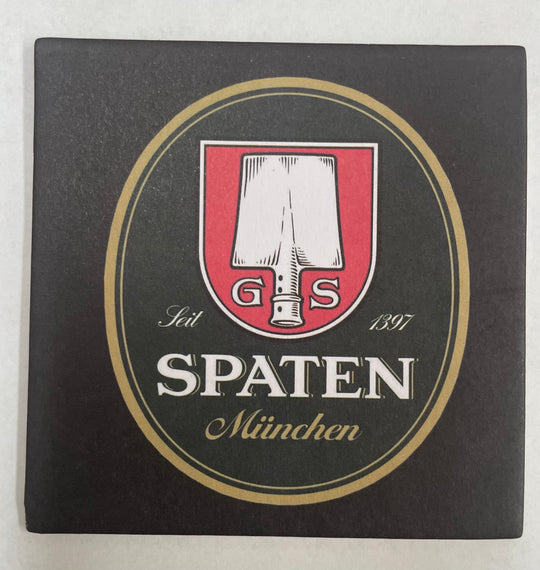 10 x spaten cardboard beer mats