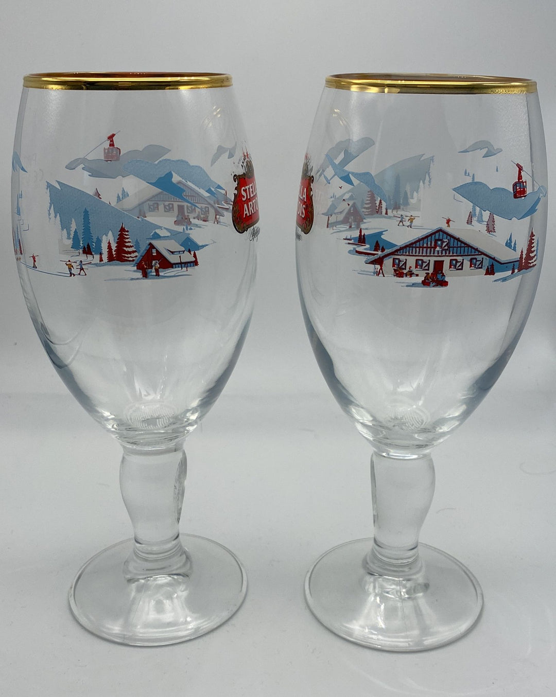 STELLA ARTOIS pint GLASS CHRISTMAS EDITION