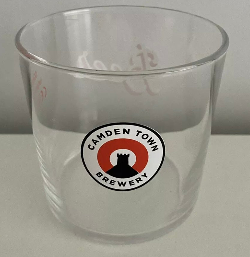 Camden Town 10oz stubby HALF pint glass