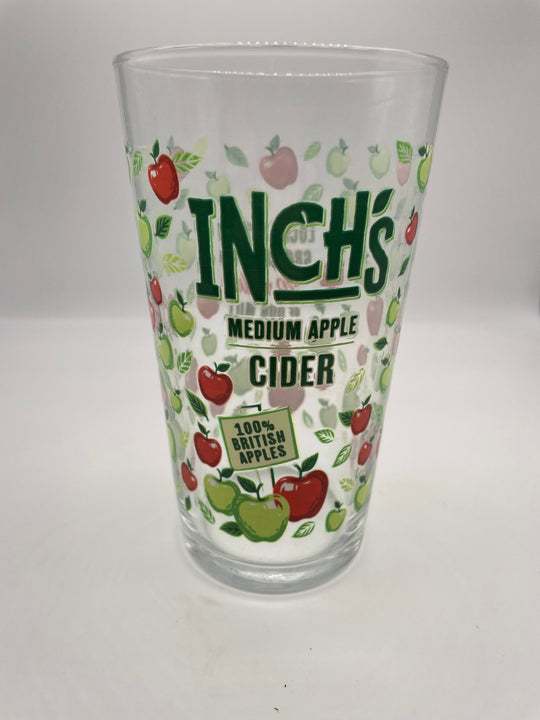 Rolling inches apple cider 20oz pint glass