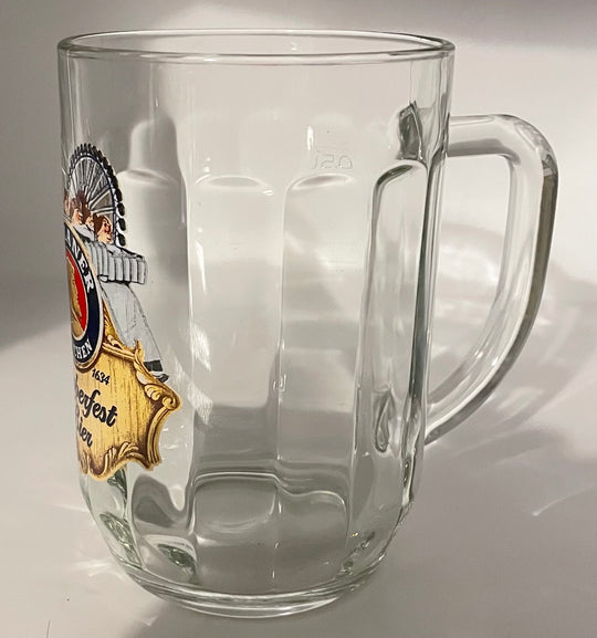 Paulaner munchen Oktoberfest bier 0.5litre stein glass