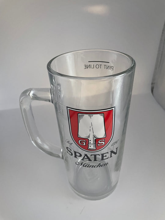 Spaten 20oz pint stein glass