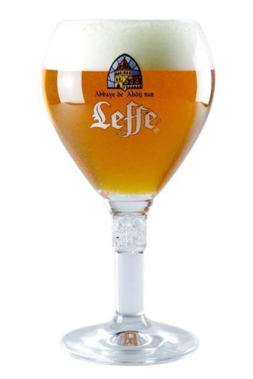 Leffe 33cl nucleated Beer Glass