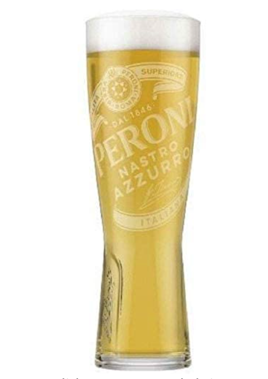 Peroni 10oz Half pint Glass