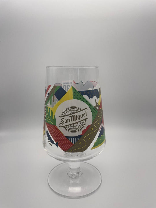 SAN MIGUEL TROPICO HALF PINT GLASS